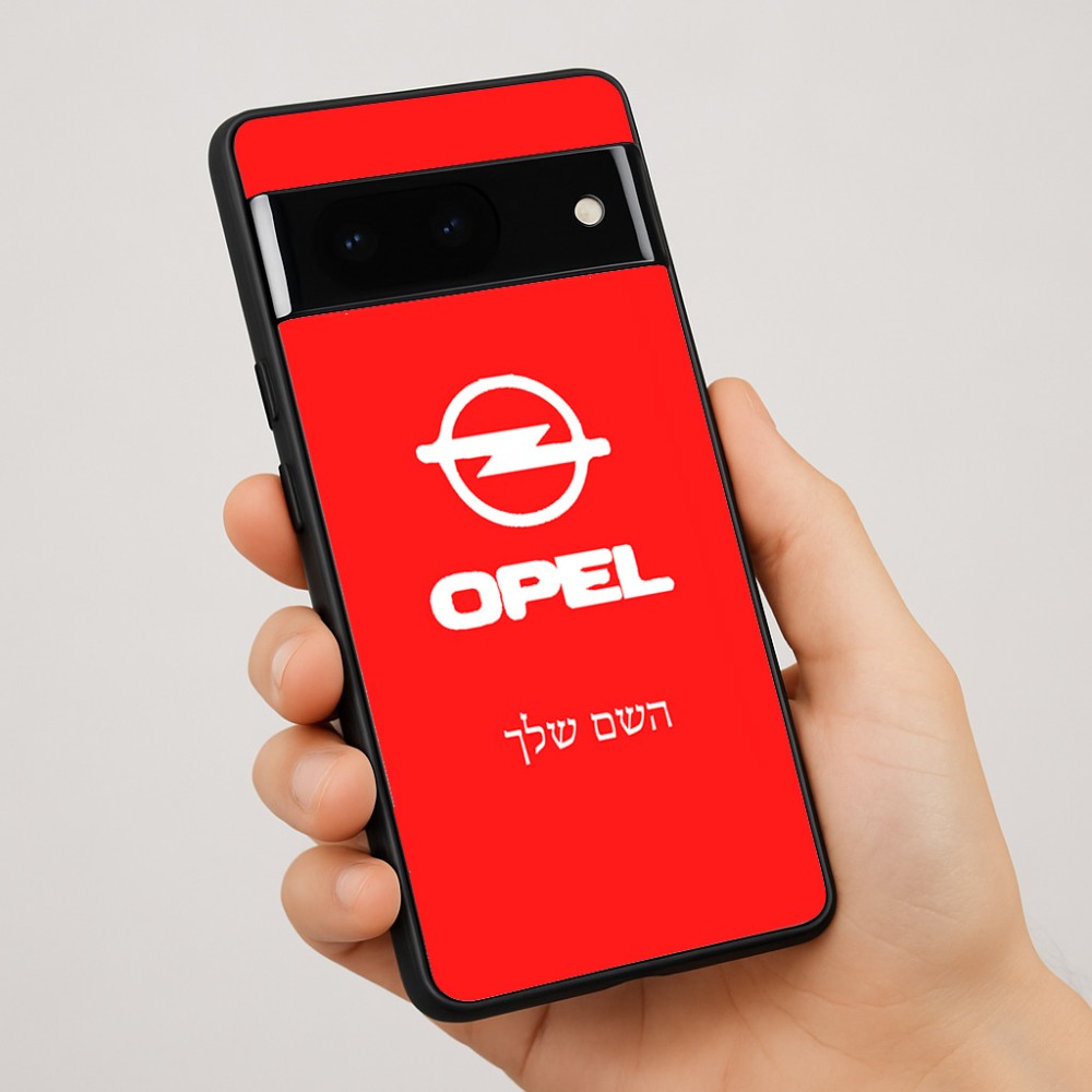 כיסוי בעיצוב אישי עם השם שלך לדגם - Google Pixel 7 Pro 5G בעיצוב אופל