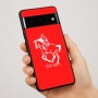 כיסוי בעיצוב אישי עם השם שלך לדגם - Google Pixel 7 Pro 5G בעיצוב רוכב סוסים 2