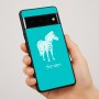 כיסוי בעיצוב אישי עם השם שלך לדגם - Google Pixel 7 Pro 5G בעיצוב זברה