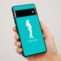 כיסוי בעיצוב אישי עם השם שלך לדגם - Google Pixel 7 Pro 5G בעיצוב אישה בהריון