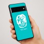 כיסוי בעיצוב אישי עם השם שלך לדגם - Google Pixel 7 Pro 5G בעיצוב אנג'ל מוזיקלי