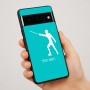 כיסוי בעיצוב אישי עם השם שלך לדגם - Google Pixel 7 Pro 5G בעיצוב לוחם סייף