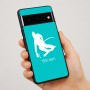 כיסוי בעיצוב אישי עם השם שלך לדגם - Google Pixel 7 Pro 5G בעיצוב סקי