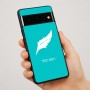 כיסוי בעיצוב אישי עם השם שלך לדגם - Google Pixel 7 Pro 5G בעיצוב נוצת נוצה
