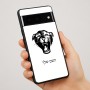 כיסוי בעיצוב אישי עם השם שלך לדגם - Google Pixel 7 Pro 5G בעיצוב פני פנטרה