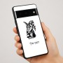 כיסוי בעיצוב אישי עם השם שלך לדגם - Google Pixel 7 Pro 5G בעיצוב ארנב מחזיק גזר