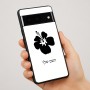 כיסוי בעיצוב אישי עם השם שלך לדגם - Google Pixel 7 Pro 5G בעיצוב פרח היביסקוס