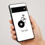 כיסוי בעיצוב אישי עם השם שלך לדגם - Google Pixel 7 Pro 5G בעיצוב תקליטור - אזור מוזיקה