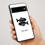 כיסוי בעיצוב אישי עם השם שלך לדגם - Google Pixel 7 Pro 5G בעיצוב מזלות - דגים