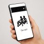 כיסוי בעיצוב אישי עם השם שלך לדגם - Google Pixel 7 Pro 5G בעיצוב מזלות - תאומים