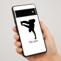 כיסוי בעיצוב אישי עם השם שלך לדגם - Google Pixel 7 Pro 5G בעיצוב ברייקדאנס