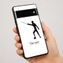כיסוי בעיצוב אישי עם השם שלך לדגם - Google Pixel 7 Pro 5G בעיצוב לוחם סייף