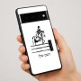 כיסוי בעיצוב אישי עם השם שלך לדגם - Google Pixel 7 Pro 5G בעיצוב רוכב סוסים
