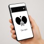 כיסוי בעיצוב אישי עם השם שלך לדגם - Google Pixel 7 Pro 5G בעיצוב פינג פונג