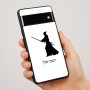 כיסוי בעיצוב אישי עם השם שלך לדגם - Google Pixel 7 Pro 5G בעיצוב סמוראי