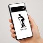 כיסוי בעיצוב אישי עם השם שלך לדגם - Google Pixel 7 Pro 5G בעיצוב אימון ספינינג - אישה