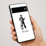 כיסוי בעיצוב אישי עם השם שלך לדגם - Google Pixel 7 Pro 5G בעיצוב קאובוי המערב הפרוע
