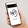 כיסוי בעיצוב אישי עם השם שלך לדגם - Google Pixel 7 Pro 5G בעיצוב 24 ביולי