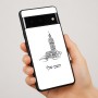 כיסוי בעיצוב אישי עם השם שלך לדגם - Google Pixel 7 Pro 5G בעיצוב ביג בן