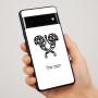 כיסוי בעיצוב אישי עם השם שלך לדגם - Google Pixel 7 Pro 5G בעיצוב פרחי קרן