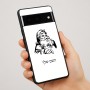 כיסוי בעיצוב אישי עם השם שלך לדגם - Google Pixel 7 Pro 5G בעיצוב סנטה קלאוס