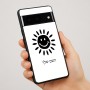 כיסוי בעיצוב אישי עם השם שלך לדגם - Google Pixel 7 Pro 5G בעיצוב שמש