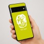 כיסוי בעיצוב אישי עם השם שלך לדגם - Google Pixel 7 Pro 5G בעיצוב אנג'ל מוזיקלי