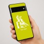 כיסוי בעיצוב אישי עם השם שלך לדגם - Google Pixel 7 Pro 5G בעיצוב קאוגירל