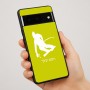 כיסוי בעיצוב אישי עם השם שלך לדגם - Google Pixel 7 Pro 5G בעיצוב סקי