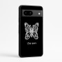כיסוי בעיצוב אישי עם השם שלך לדגם - Google Pixel 7a 5G בעיצוב פרפר