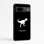 כיסוי בעיצוב אישי עם השם שלך לדגם - Google Pixel 7a 5G בעיצוב דינוזאור