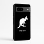 כיסוי בעיצוב אישי עם השם שלך לדגם - Google Pixel 7a 5G בעיצוב קנגורו