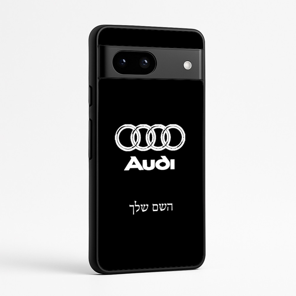 כיסוי בעיצוב אישי עם השם שלך לדגם - Google Pixel 7a 5G בעיצוב אאודי