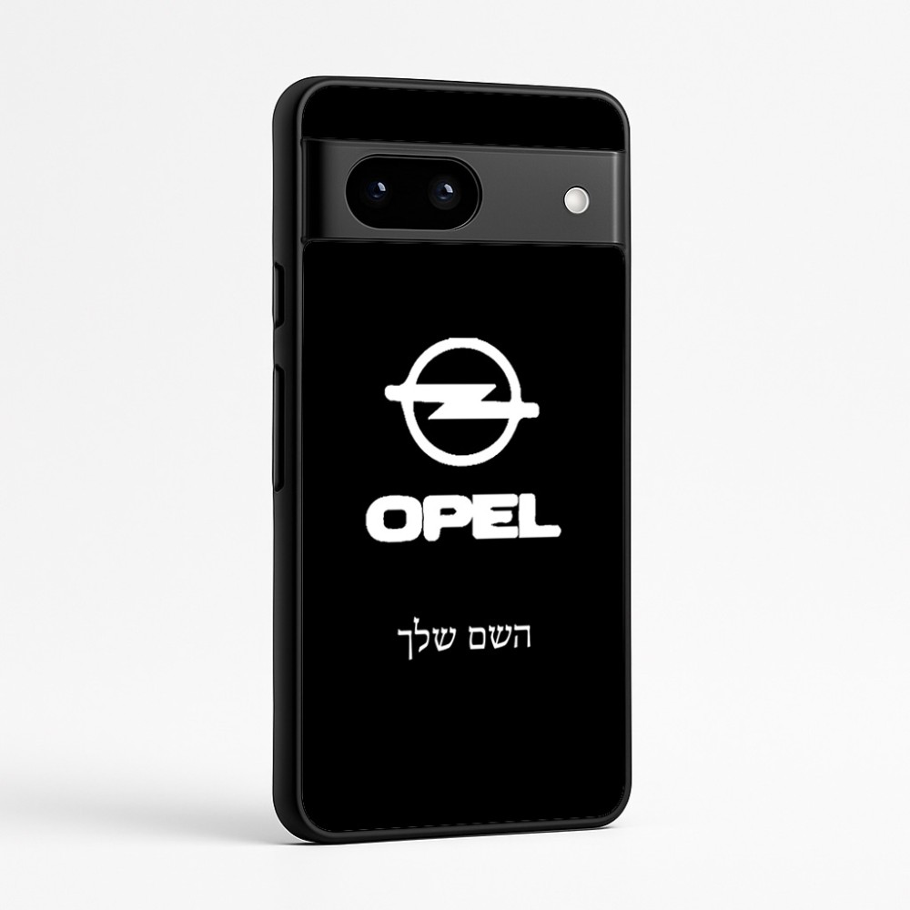 כיסוי בעיצוב אישי עם השם שלך לדגם - Google Pixel 7a 5G בעיצוב אופל
