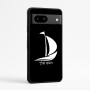 כיסוי בעיצוב אישי עם השם שלך לדגם - Google Pixel 7a 5G בעיצוב סירה
