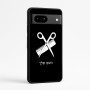 כיסוי בעיצוב אישי עם השם שלך לדגם - Google Pixel 7a 5G בעיצוב מעצב שיער