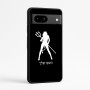 כיסוי בעיצוב אישי עם השם שלך לדגם - Google Pixel 7a 5G בעיצוב אישה שטן
