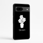 כיסוי בעיצוב אישי עם השם שלך לדגם - Google Pixel 7a 5G בעיצוב פרח