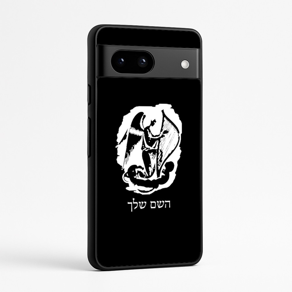 כיסוי בעיצוב אישי עם השם שלך לדגם - Google Pixel 7a 5G בעיצוב אנג'ל מוזיקלי