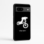 כיסוי בעיצוב אישי עם השם שלך לדגם - Google Pixel 7a 5G בעיצוב רוכב אופניים