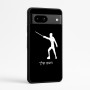 כיסוי בעיצוב אישי עם השם שלך לדגם - Google Pixel 7a 5G בעיצוב לוחם סייף
