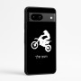 כיסוי בעיצוב אישי עם השם שלך לדגם - Google Pixel 7a 5G בעיצוב מוטוקרוס