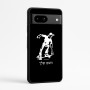 כיסוי בעיצוב אישי עם השם שלך לדגם - Google Pixel 7a 5G בעיצוב ילד סקייטבורד