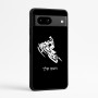 כיסוי בעיצוב אישי עם השם שלך לדגם - Google Pixel 7a 5G בעיצוב אופנוע שלג