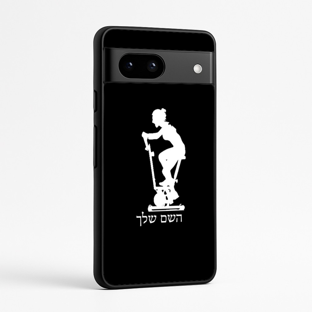 כיסוי בעיצוב אישי עם השם שלך לדגם - Google Pixel 7a 5G בעיצוב אימון ספינינג - אישה