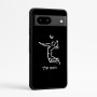כיסוי בעיצוב אישי עם השם שלך לדגם - Google Pixel 7a 5G בעיצוב שחקן כדורעף