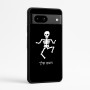 כיסוי בעיצוב אישי עם השם שלך לדגם - Google Pixel 7a 5G בעיצוב סקלטון