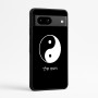 כיסוי בעיצוב אישי עם השם שלך לדגם - Google Pixel 7a 5G בעיצוב סמל יינג יאנג
