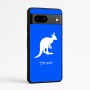 כיסוי בעיצוב אישי עם השם שלך לדגם - Google Pixel 7a 5G בעיצוב קנגורו