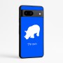 כיסוי בעיצוב אישי עם השם שלך לדגם - Google Pixel 7a 5G בעיצוב קרנף